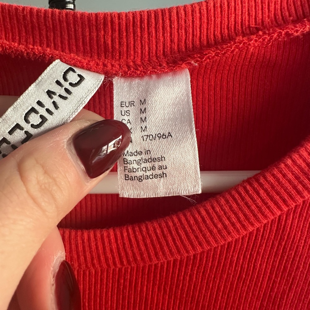 H&M Ribbed T-Shirt Dress - Picture 2 of 3